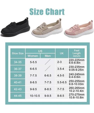 Kotsas Orthopedic Shoes for Women 2023 - Arch Support Slip-On Walking Sneakers (Khaki, Size 42/9) - Buy Online on GoSupps.com