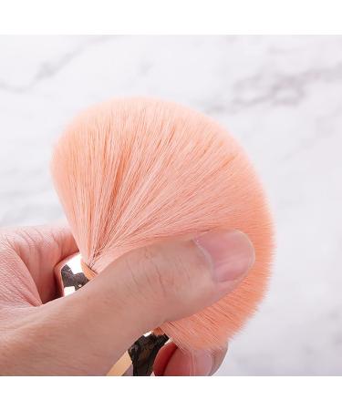 UNIMEIX Big Round Head Nail Dust Brush - Rose Gold Kabuki Nail Brush for Acrylic UV Gel Nail Arts - Buy Online on GoSupps.com