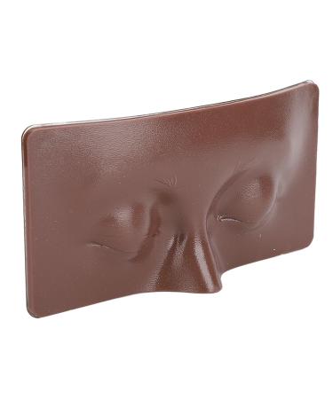 Eye Makeup Practice Face Board - Reusable Closed Eyes Mannequin for Novices on Dark Skin - Buy Online on GoSupps.com