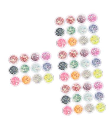 FRCOLOR 4 Sets Glitter Sequins Gel Makeup Sets Body Glitter Gel Face Glitters For Halloween Carnival Festival *4