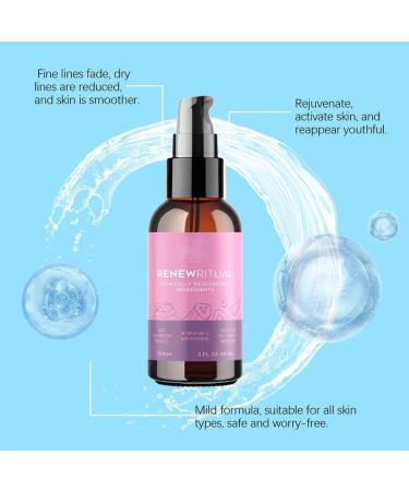 Renew Ritual Serum Renew Serum Say Goodbye To Dark Spots Intense Renewal Serum Hydrating Facial Serum Promote Collagen Production Transform Your Skin Naturally (60ML 1PCS) 1PCS 60 ml (Pack of 1) - Buy Online on GoSupps.com