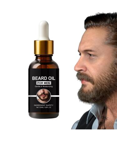 WJnflQN Beard Oil - 50ml Non-Sticky Moisturizing and Nourishing Conditioner - Beard Oil Conditioning Drops | For Dad Grandad Son Lover Family Friends Adults