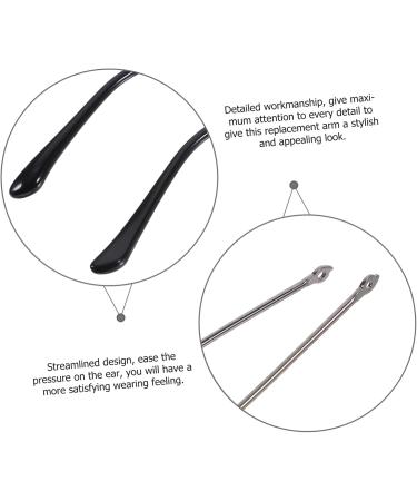 Goohochy Glasses Arm Replacement Set - Durable Metal Holder & Repair Kit for Glasses - Brille Brackets & Parts for All Glasses - International Shipping Available - Buy Online on GoSupps.com