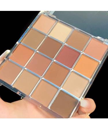 AMY'S DIARY Daily Matte Eye shadow Eyeshadow Palette makeup  16 Colors Matte Eyeshadow Long Lasting Colorful Eye Shadow Plattet for Women Girls (J1)
