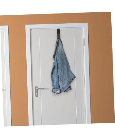 OUNONA 2pcs Door Hook Clothes Hangers Coat Rack Clothes Rack Hooks Door Hanger Abs Hang Clothes Front Door 15.60X11.50X3.60CMx2pcs Blackx2pcs - Buy Online on GoSupps.com