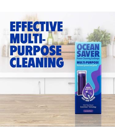 OceanSaver Lavender Eco Drop Refill - All Purpose Cleaner 5 Pack | Eco-Friendly, Multi-Surface Cleaning Product - Buy Online on GoSupps.com