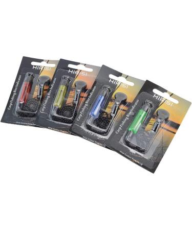 Carp Fishing Swinger Set with Bite Indicators - Red Yellow Blue & Green - 4 Pack for Accurate Fishing - Buy Online on GoSupps.com
