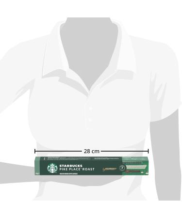 Nestl STARBUCKS Pike Place by Nespresso Medium Roast Koffiecapsules 10 x 10 100 Capsules - Buy Online on GoSupps.com