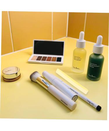 FRCOLOR Face Cleaning Pad Make Facial Blackhead Cleanser Compressed face Powder Puff face cleansing facial exfoliator scrubber mat make Puff make removal Facial Buffer Cai Wei make Size 1 Yellow - Buy Online on GoSupps.com