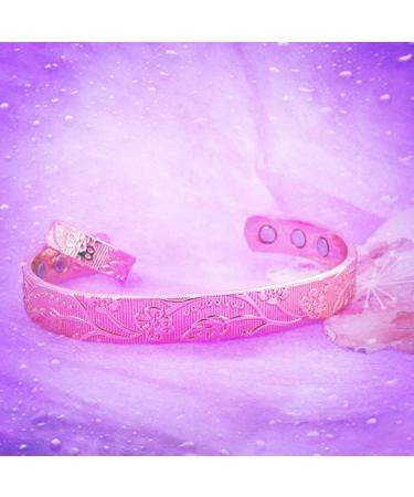 Buy LONGRN Pure Copper Magnetic Ring & Bracelet for Women | Adjustable Size | International Shipping Available - Buy Online on GoSupps.com