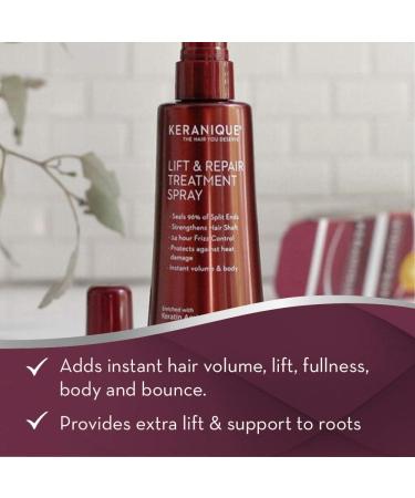 Keranique Hair Regrowth System - 30 Days | Minoxidil, Keratin Amino Complex | Sulfate, Dye, Paraben-Free | Shampoo, Conditioner, Repair Spray - 4 Piece Set - Buy Online on GoSupps.com