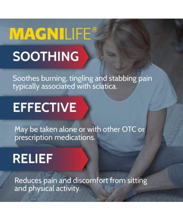 Fast-Acting Sciatica Pain Relief | MagniLife Leg & Back Pain Relief Tablets - Soothe Burning & Tingling Pains - Buy Online on GoSupps.com