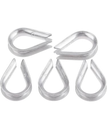 10Pcs 1/8 Wire Rope Chain Thimble for Boat Rigging | 316 Stainless | Anchor & Splicing Tool - Buy Online on GoSupps.com