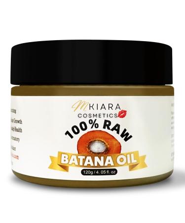 Dr Sebi Organic Raw Batana Oil - Nourishes Strengthens Hair and Promotes Radiant Skin (4.05 oz)
