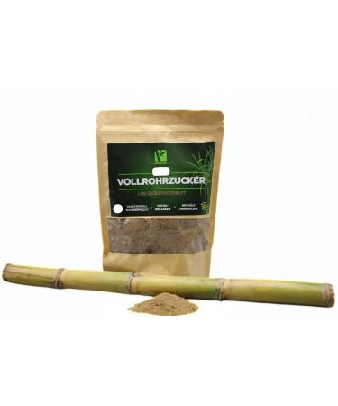 Supercane Unrefined Whole Cane Sugar | 100% Sugar Cane Juice | Nutrient-Rich Vegan & Gluten-Free Sugar Alternative | 500g - Buy Online on GoSupps.com