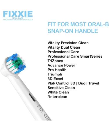 Replacement Toothbrush Heads for Oral B Braun 8 Heads Professional Electric Toothbrush Heads Brush Heads Refill Compatible with Oral-B Toothbrush (8 Heads) 8 count (Pack of 1) - Buy Online on GoSupps.com