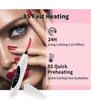 RSN Mocha Heated Lash Curler | Rechargeable Electric Eyelash Curler with 3 Heating Modes | Long Lasting Eye Lash Curling Wand for Women - Buy Online on GoSupps.com