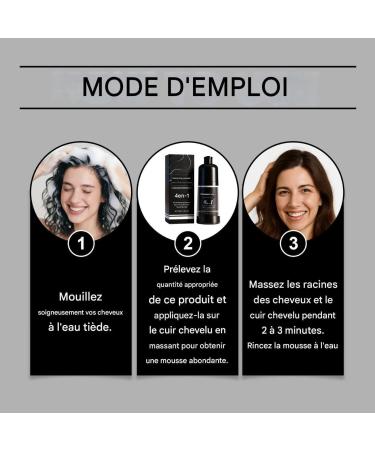 Dmuzsoih Hair Coloring Shampoo Powerful Natural Instant Tincing Shampoo Color Transformer Care for Women and Men For Adults Family Friends Grandma Grandpa Mom - Buy Online on GoSupps.com