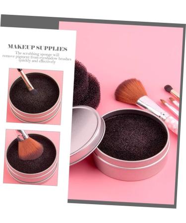 DOITOOL 5sets Makeup Sponge Tools Cosmetic Brush Cleaner Colored Stickers Make up Remover Eyeshadow Brush Cleaner Dry Miss Eye Shadow Brush Makeup Brush Activated Carbon Sponge - Buy Online on GoSupps.com