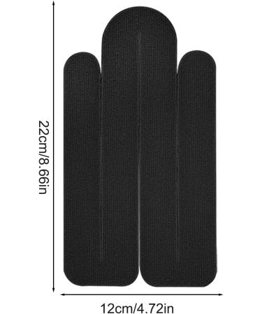 Kinesiology Tape Breathable Kinesiology Athletic Tape - Sports Tape for Knee Shoulder and Elbow Precut Strips for Muscle Relief and Joint Support Pochy Black 2 pieces per bag - Buy Online on GoSupps.com