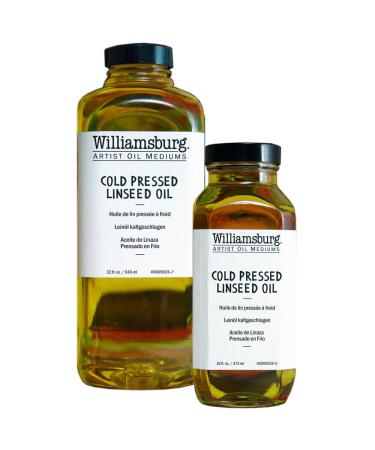 Cold Pressed Linseed Oil Size: 32 oz