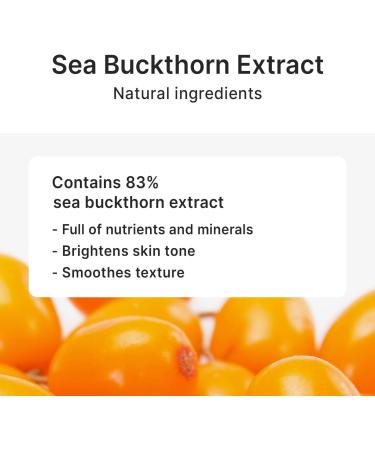 SimplyO Natural Glow Facial Toner - 83% Sea Buckthorn Extract - Korean Skincare Vegan - 4.7 fl oz - Buy Online on GoSupps.com
