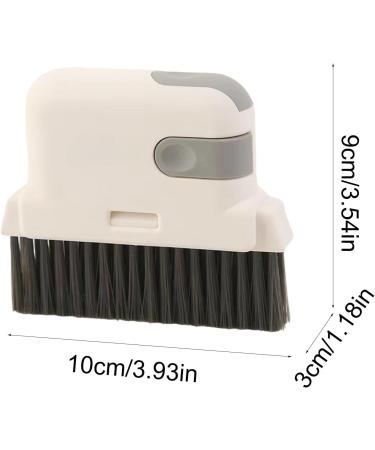 3 Window Groove Cleaning Brushes Grout Clean Brush - Household Dustpan Cleaning Brush Narrow Corner Cleaning Tools for Cleaning Door Window Slides and Gaps Grey - Buy Online on GoSupps.com