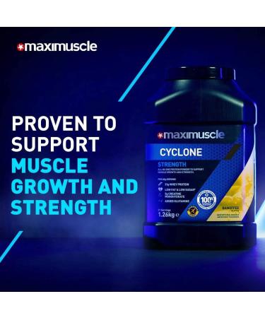 Maximuscle Cycloon 126kg Banoffe Twin Pack - Buy Online on GoSupps.com
