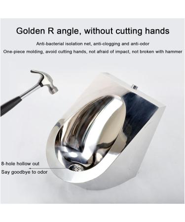 Men's Urinals Household/Commercial Bathroom Urinal Funnel Toilet Wall-Mounted Universal urinals Used in Bars Hotels Schools Public Toilet Urinal (Package B) - Buy Online on GoSupps.com
