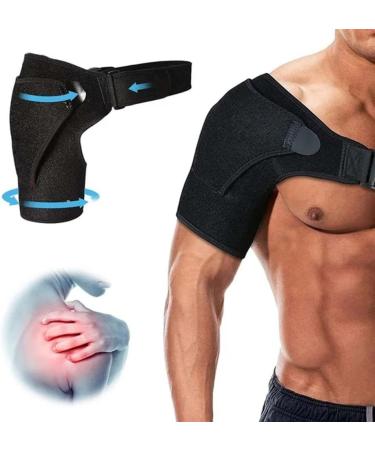 Dewedrt Compression Shoulder Brace Shoulder Support for Men and Women Shoulder Support Bandage for Shoulder - Buy Online on GoSupps.com