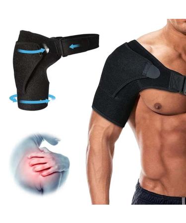 VENEKA Compression Shoulder Brace Shoulder Support for Men and Women Shoulder Support Bandage for Shoulder - Buy Online on GoSupps.com