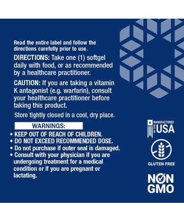 Life Extension Super K Elite - 30 Softgels for Enhanced Vitamin K Support - Buy Online on GoSupps.com