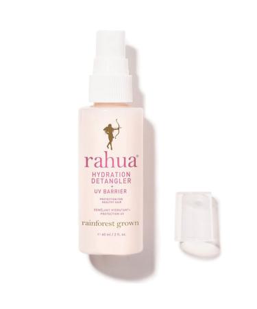 Rahua Hydration Detangler + UV Barrier, 2 Fl Oz, Moisturizing Formula Softens Hair, Smooths Frizz, Prevents Breakage and Damage, Creates Instantly Brushable Hair, Travel Size, TSA-Approved