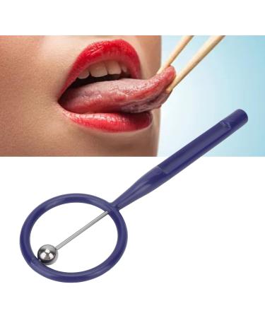 Oral Muscle Training Device - Ergonomic Tongue Tip Trainer for Children with Dysarthria | Portable Blue PP Alloy - Buy Online on GoSupps.com