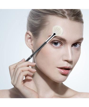 ENERGY Makeup Brush Fan Blush Brush - Highlighter Blusher & Contour Tool with Goat Hair M406 | International Shipping Available - Buy Online on GoSupps.com