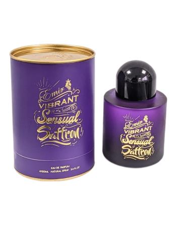 Paris Corner VIBRANT SENSUAL SAFFRON EMIR 3.4 Fl Oz Fragrance for Men Perfumes