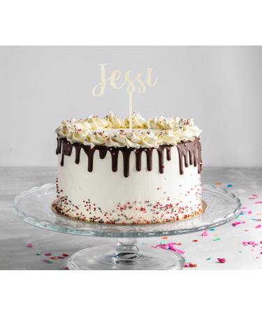 Personalized Alsino Cake Topper for All Occasions - Sustainable Wood | Wedding Birthday Baptism Birth & More (LA-27) - Buy Online on GoSupps.com