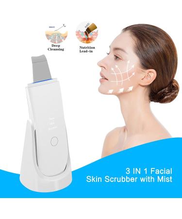 LESENBEAUTY Face Scrubber & Blackhead Remover Tools - Wireless Charging  Waterproof (White Silver) - Buy Online on GoSupps.com