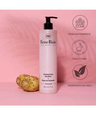 RoseBaie - My Hair Routine - Prickly Pear - Shampoo 500 ml - Mask 500 ml - Serum 100 ml +1 Free Random Color Scrunchie - Buy Online on GoSupps.com