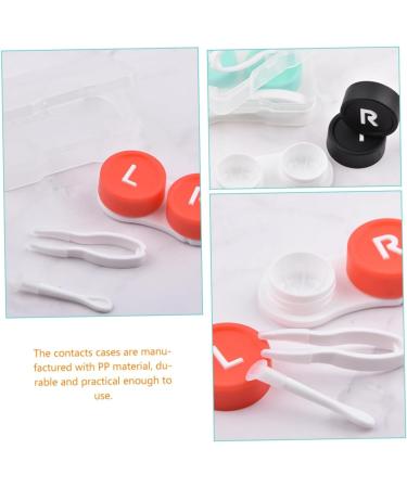 Lalafina 8-ST Contact Lens Container & Cleaner | Travel Lens Case with Mirror | Colored Contact Lens Care | International Shipping Available - Buy Online on GoSupps.com