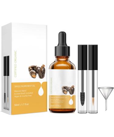 Mascara 50 ml long mascara curl mascara dark natural beauty mascara eyelashes curl moisturizing and lengthening mascara - Buy Online on GoSupps.com