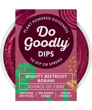 DO GOODLY DIPS MIGHTY BEETROOT BORANI 150G - 6 PACK
