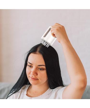 Red Light Hair Growth Kit - 2-Piece Scalp Massage & Oil Applicator Brush for Hair Care - Buy Online on GoSupps.com