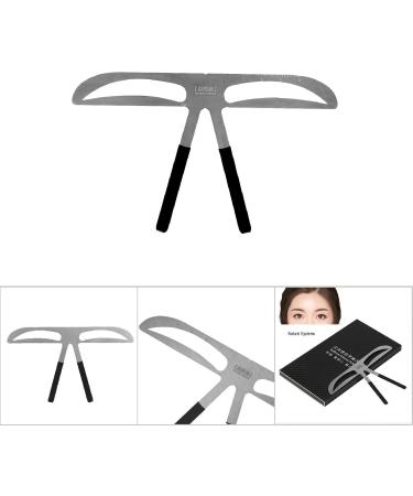 Eyebrow Ruler Makeup Measuring Tool Eyebrow Measurement Tool for Eyebrow Straight Line for Women Ladies Eyebrow (#1) - Buy Online on GoSupps.com