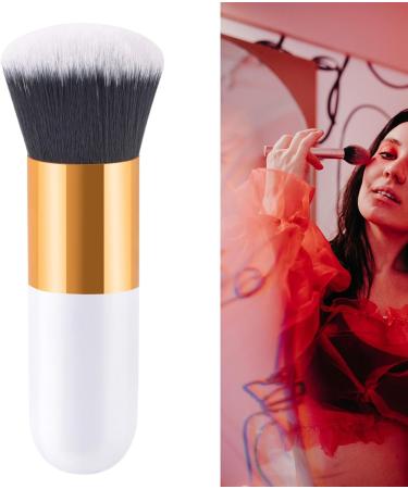 Fashion Flat Face Brush For Even Distribution Of Makeup Liquid Makeup Application Cream Blending Brush Big Fatty Powder Gra - Buy Online on GoSupps.com