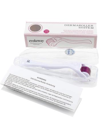 Derma Roller 1.5mm + Free Use Guide for Skin Treatment, Effective for Acne, Wrinkles, Stretch Marks, Hair Loss, Scars and Hyp