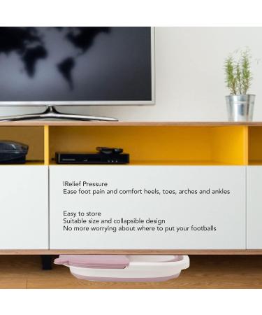 Jeanoko Baignoire de Trempage des Pieds en Plastique Bol P dicure Basse-Pied Baignoire de Trempage Pliable Bas pour Toile de Bain pour Baignoire pour Les Enfants Baignoire du Bas de Ros tre - Buy Online on GoSupps.com