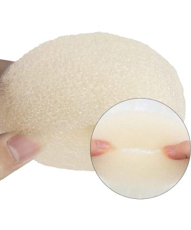 Hair Donut Blonde 4Pcs Doughnut Hair Bun Donut Ballet Bun Ring Hair Bun Maker Shaper Chignon Doughnut with 20PCS Hair Pins White - Buy Online on GoSupps.com