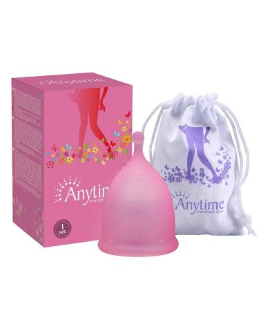 WXQY Ultraichen menstrual cup the most convenient period cup and reusable period protection for up to 12 hours of silicone feminine moon cup with storage bag l pink