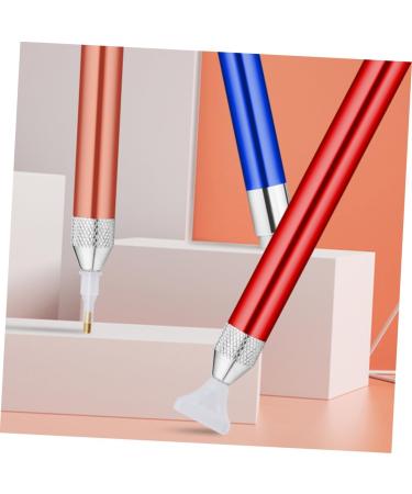 Healeved 6 Sets Nail Art Drill Pen Gem Nailkindy Nibs Embroidery Diamond Pen Nail Tool Kit Nail Art Tool Art Craft Supplies Art Crafts Diamond Drawing Pen Aluminum Alloy Shine 5d - Buy Online on GoSupps.com